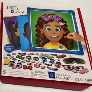 Make-A-Face Magnetic Designer - missing two pieces